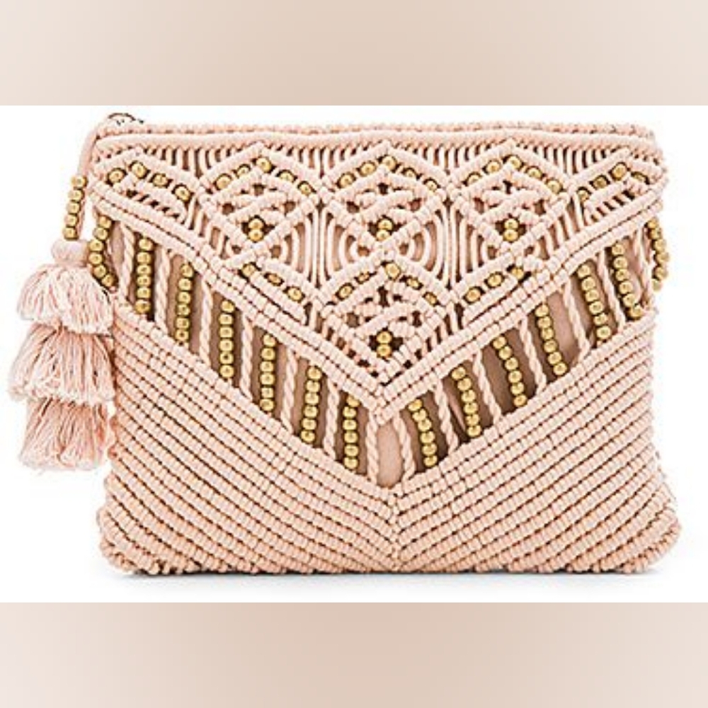 Cleobella Sevigny Clutch in Blush